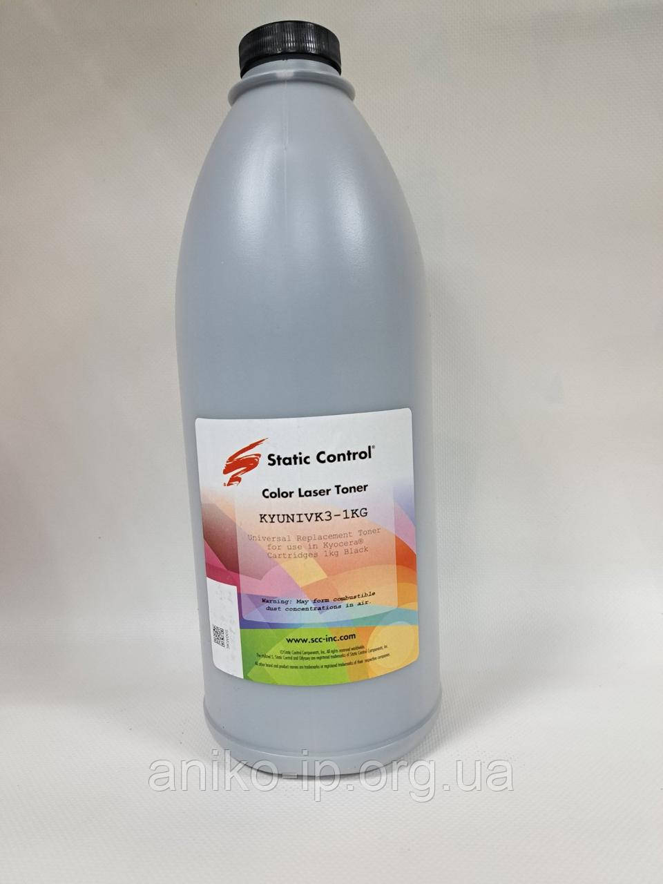 Тонер SCC for Kyocera ECOSYS Black Universal 3rd generation KYUNIVK3-1KG