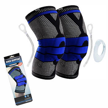 Бандаж колінного суглоба Наколінник KNEE SUPPORT, размер M / Фіксатор на колінний суглоб / Ортез на коліно