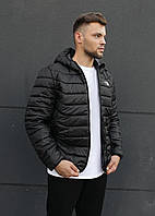 Куртка The North Face чорна чоловіча осінка весняна коротка, Стильна спортивна куртка Зе Норт Фейс чорна