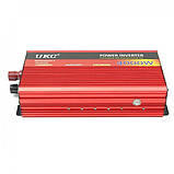 Перетворювач UKC AR 4000W 12V авто інвертор з функцією плавного пуску, фото 3