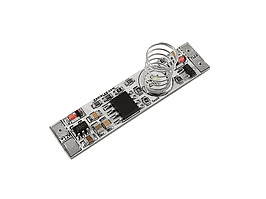 Сенсорний димер для профілю LED М291-10 пружина 10мм 3А білий світлодіод