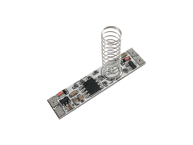 Сенсорний димер для профілю LED М291-20 пружина 20мм 3А білий світлодіод