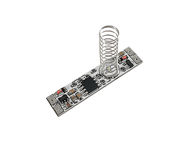 Сенсорний димер для профілю LED М291-20 пружина 20мм 3А білий світлодіод