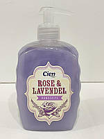 Крем-мило Cien Rose&Lavendel 500мл