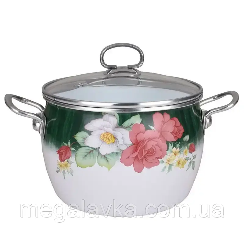 Каструля емальована 3,4 л 20 см Bohmann BH 8017-20 L — MegaLavka