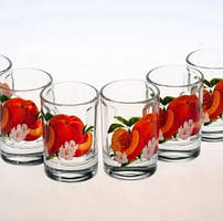 Стопки Каприз фрукти 6 шт/наб - 9150 - 50 мл