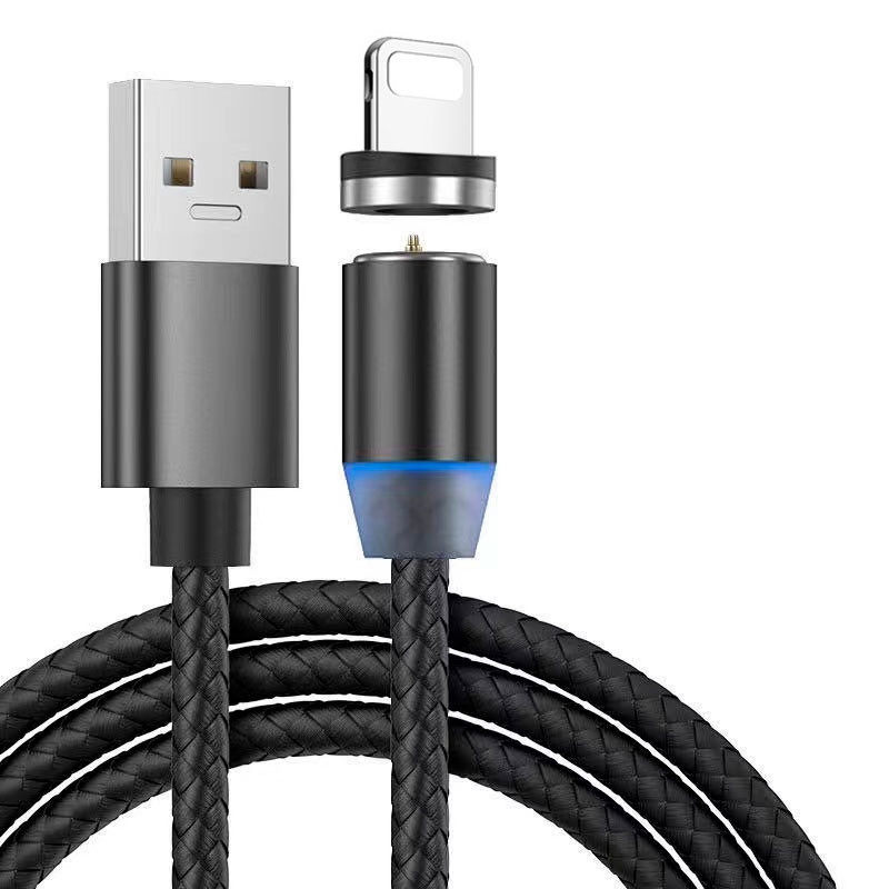 Кабель з'єднувальний зарядний магнітний HAVIT HV-CB6163 USB to Lightning 1 м HV-CB6163