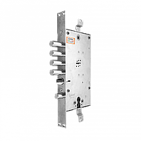 Замок врезной MOIA 7654 / 280DFB / S1 двухсистемный с блокировкой