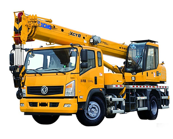 Автокран 8 тонн XCMG XCT8L4 на шасі FAW або Dongfeng