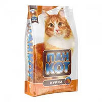 Сухий корм для кішок Пан Кіт Курка 10 кг