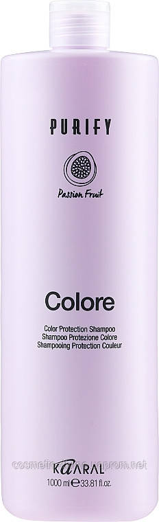 Kaaral PURIFY COLOR Шампунь для волос "Защита цвета" с ежевичным уксусом 1000 мл - фото 1 - id-p1291971566