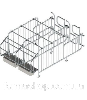 Верстат для осіменіння свиней П-подібний (модель 18), фото 1