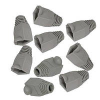 Кришки для конекторів 100шт RJ45 Cat5e UTP STP, ізолюючі, захисні, для кабелів