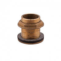 Врізка для бака 1" латунна