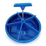 Годівниця для поросят пластикова для щілинної підлоги, фото 3