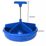 Годівниця для поросят пластикова для щілинної підлоги, фото 5