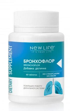 Бронхофлор таб.60 - спазмолітичний, відхаркувальний засіб