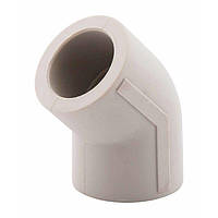 Кут під 45 градусів для поліпропіленової труби діаметр 32