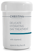 Christina деликатный увлажняющий дневной крем с витамином Е для нормальной и сухой кожи