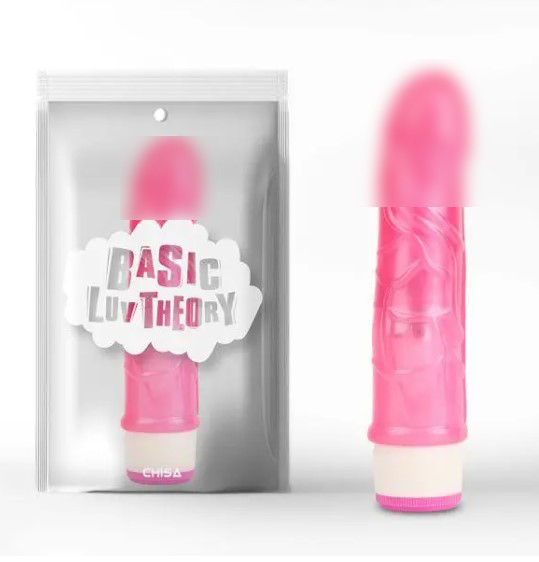 Рожевий гелевий мультишвидкісний вібратор Stud Rod | Puls69, фото 1