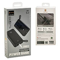 Внешний аккумулятор повербанк power bank Lenyes LENYES PX268 20000mAh (реальная емкость)Original