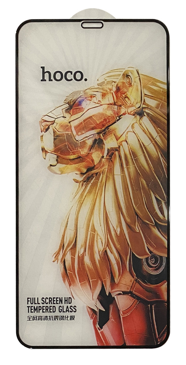 Захисне скло NoName Hoco G9 HD для iPhone XS Max/ 11 Pro Max Чорне (тех. паковання), фото 1