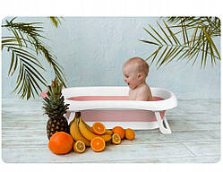 Ванночка дитячої з подушкою біло-розова 728 000