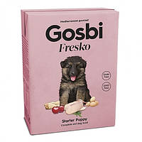 Вологий корм для цуценят Gosbi Fresko Dog Starter Puppy з м'ясом качки та курки 375 г