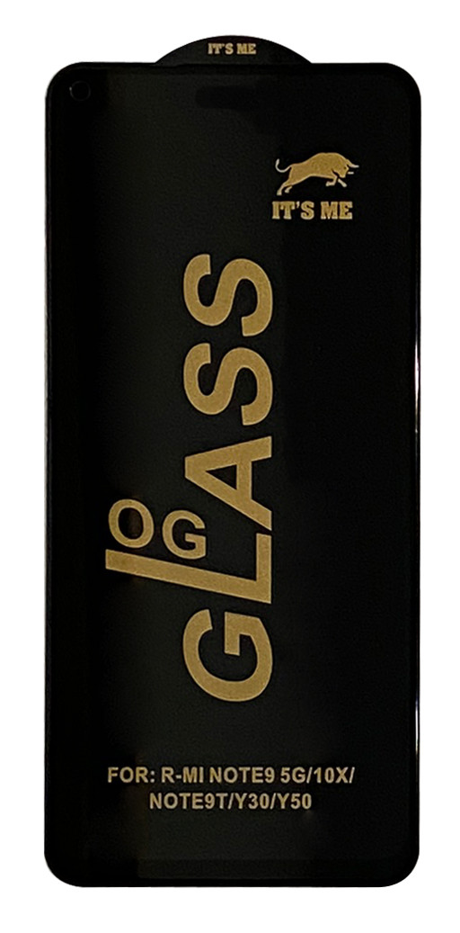 Захисне скло NoName IT'S ME для Xiaomi Redmi Note 9 Чорний, фото 1