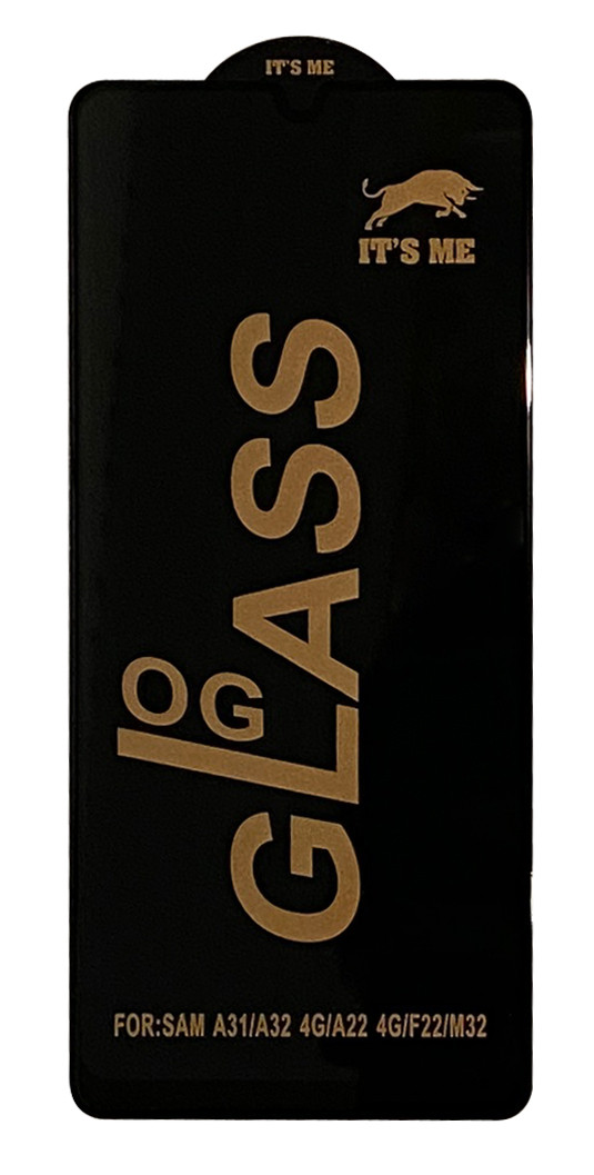 Захисне скло NoName IT'S ME для Samsung A31 (A315), M31 (M315), A32 (A325), A22 Чорний, фото 1