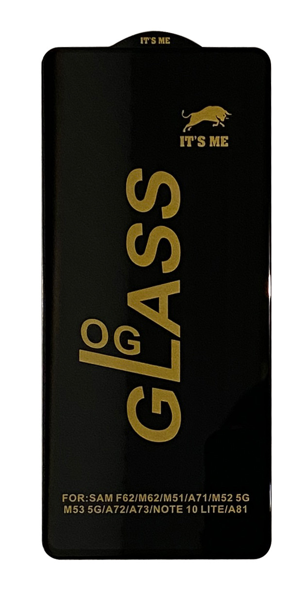 Захисне скло NoName IT'S ME для Samsung A73 (A736) Чорний, фото 1