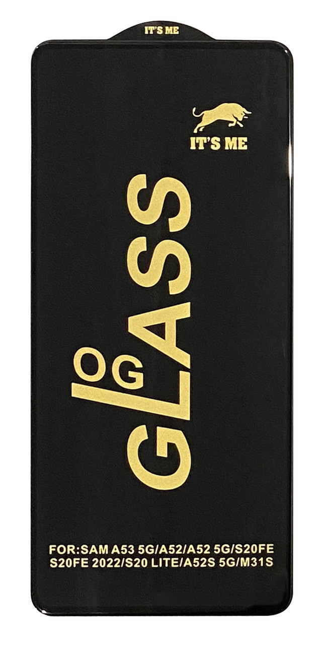 Захисне скло NoName IT'S ME для A53 2022 (A536) Чорне, фото 1