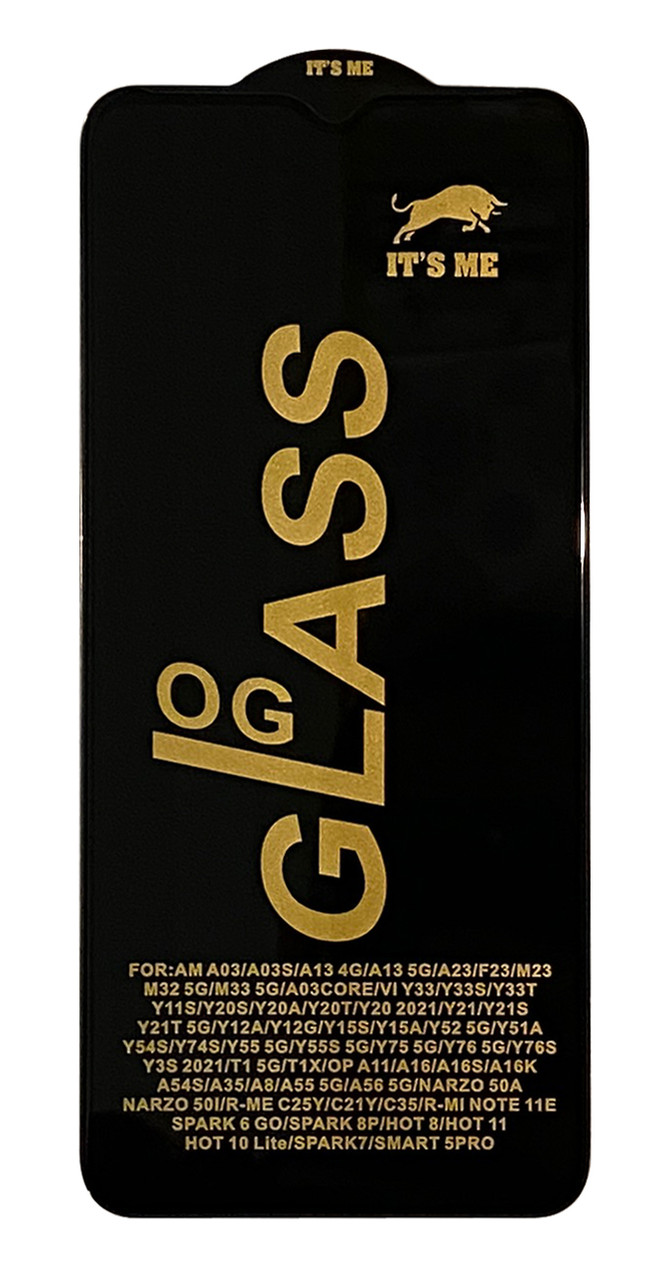 Захисне скло NoName IT'S ME для A23 (A235) Чорне, фото 1