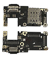 Нижня плата Xiaomi Mi 11T з конектором заряджання + мікрофон + компоненти