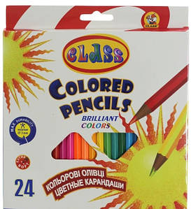 Олівці кольорові Class PREMIUM  24 штук