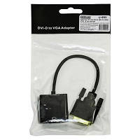 Перехідник DVI-D dual link (male) 24+1pin to VGA (female) ST-Lab (U-993) DVI to VGA