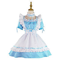 Косплей вбрання Покоївка Версія 1 Блакитний колір | Maid Version 1 Blue color
