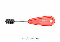 Щітка для внутрішньої очистки труб YATO : Ø= 18 мм [12/240]