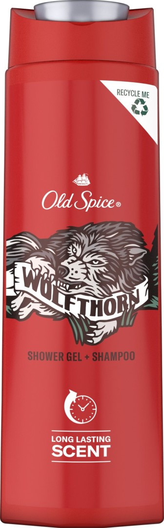 Гель для душа "Old Spice" 400 мл Wolfthorn