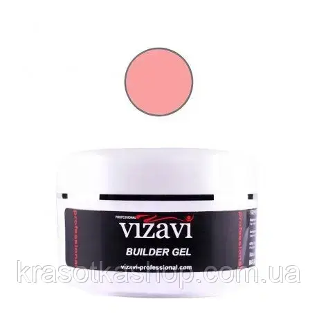 Гель для нарощування AG-07 Vizavi 15мл рожевий корал