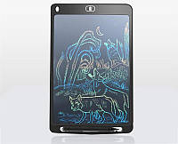 Цветной графический планшет LCD-планшет для рисования Writing Tablet 12 дюймов Black (2172312)