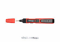 Індикатор напруги YATO контрольний мережевий U= 70- 1000 V, l= 145 мм [6/120]