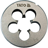 Плашка YATO М5 х 0.8 мм, HSS М2, m= 20 г [100/400]