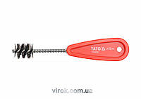 Щітка для внутрішньої очистки труб YATO : Ø= 22 мм [12/240]