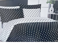 Комплект постельного белья Maison D'or Sweet Dreams Dk.Grey сатин 220-200 см черный