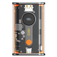 УМБ Power Bank (зовнішній акумулятор) BYZ W90 20000 мАг 22.5 Вт Помаранчевий (BYZ-W90-O), фото 3
