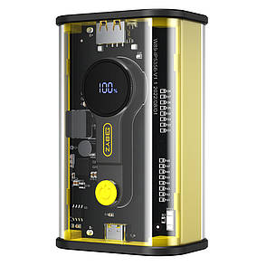 УМБ Power Bank (зовнішній акумулятор) BYZ W89 10000 мАг 22.5 Вт Жовтий (BYZ-W89-Y), фото 1