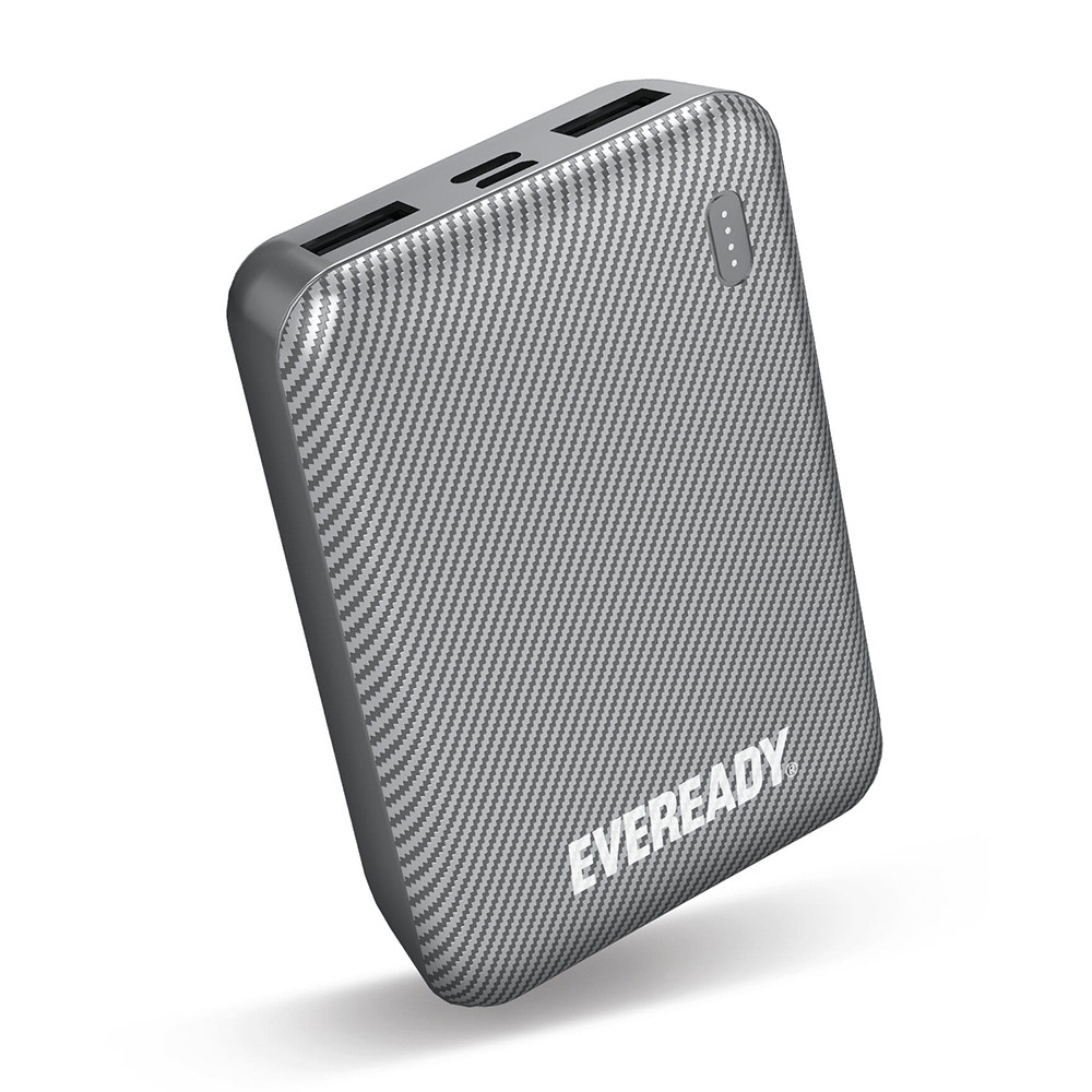 УМБ Power Bank (зовнішній акумулятор) EVEREADY PX10M 10000 мАг Mini Сріблястий (PX10MSL)