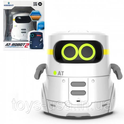 Розумний робот із сенсорним керуванням і навчальними картками "AT-ROBOT 2" арт. AT002-01-UKR