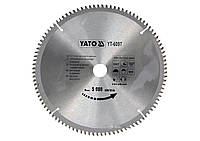 Диск пиляльний по алюмінію YATO, 300х30х3.0x2.2 мм, 100 зубців, R.P.M до 5000 1/хв [10]
